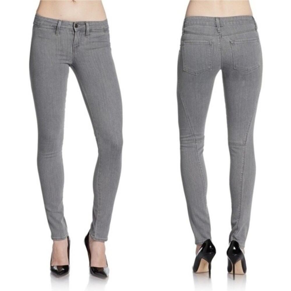 Vince Seamed Legging Low Rise Skinny Jeans Gray Jeans Size 25
